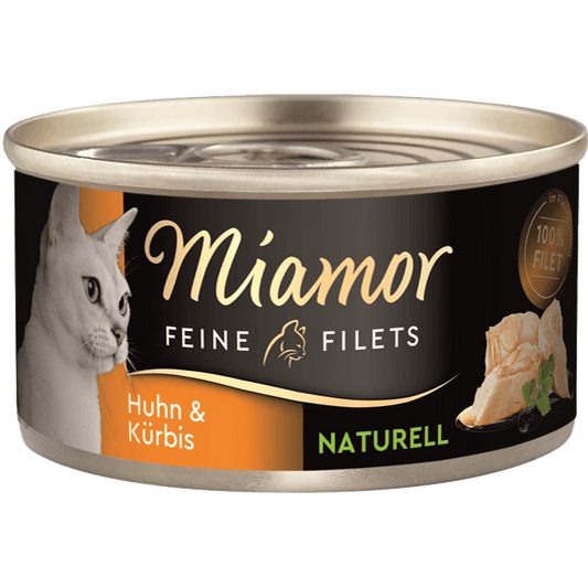 Natürliches Katzenfutter mit Huhn & Kürbis – Feinkost für anspruchsvolle Katzen