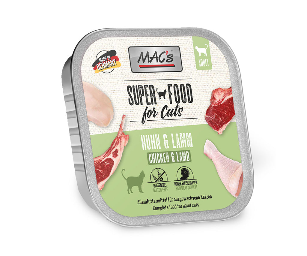 MAC's CAT - Huhn & Lamm 100g - 16 Stück