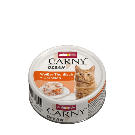 Katzenfutter mit Thunfisch & Garnelen – saftig, hochwertig & proteinreich